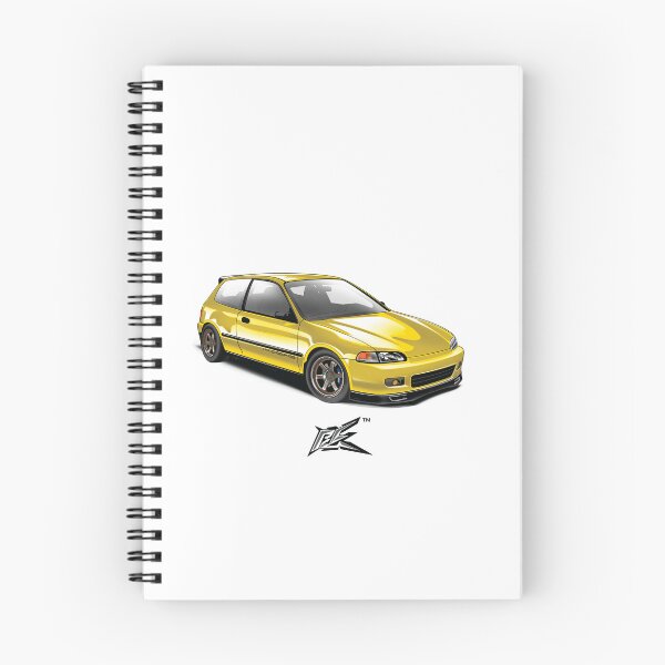 Item preview, civic eg6 yellow  designed and sold by NaquashM.