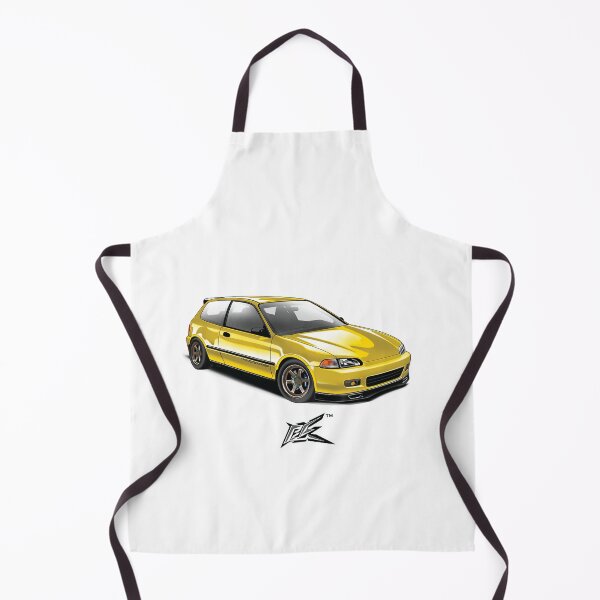 Item preview, civic eg6 yellow  designed and sold by NaquashM.