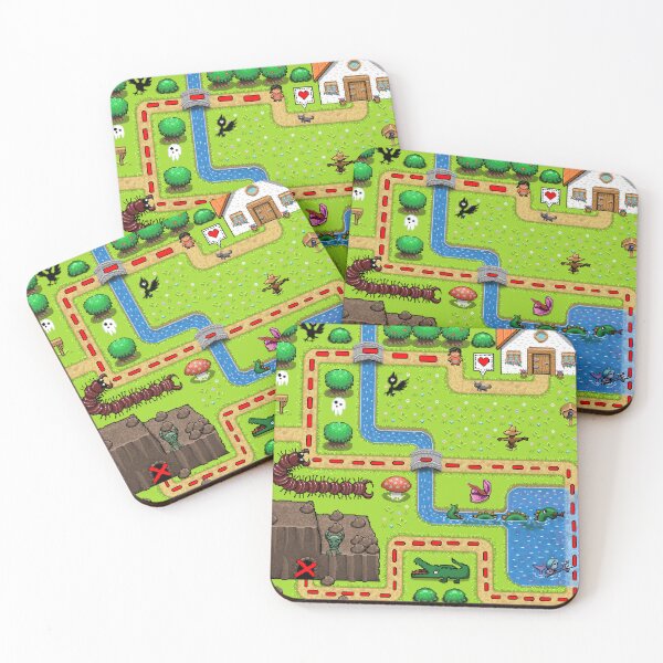 Item preview, pixel art retro game map designed and sold by Sparkling-fish.