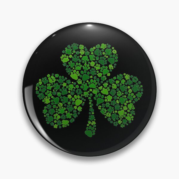 Item preview, Cat Paw Shamrock designed and sold by Crazy Before Cats.