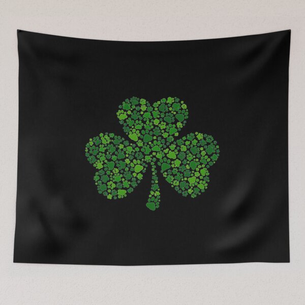Item preview, Cat Paw Shamrock designed and sold by Crazy Before Cats.
