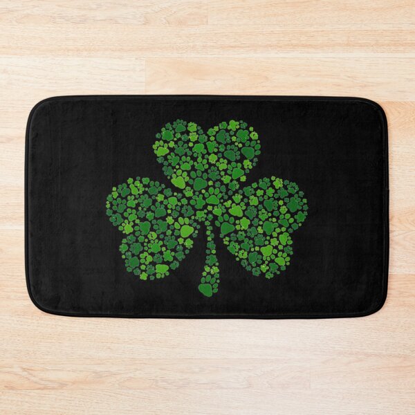 Item preview, Cat Paw Shamrock designed and sold by Crazy Before Cats.
