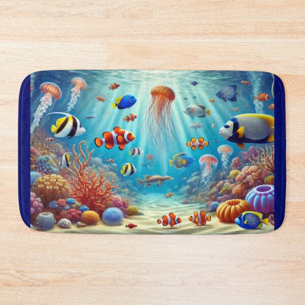 Item preview, Underwater tropical aquarium fish designed and sold by BackgroundND.