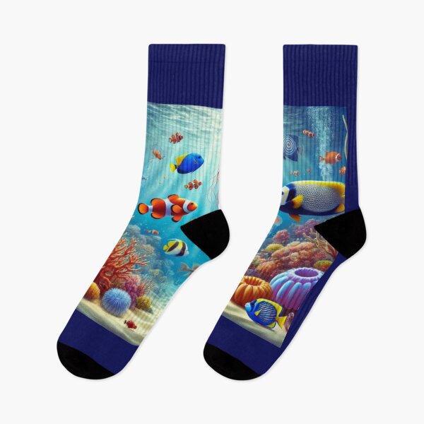 Item preview, Underwater tropical aquarium fish designed and sold by BackgroundND.