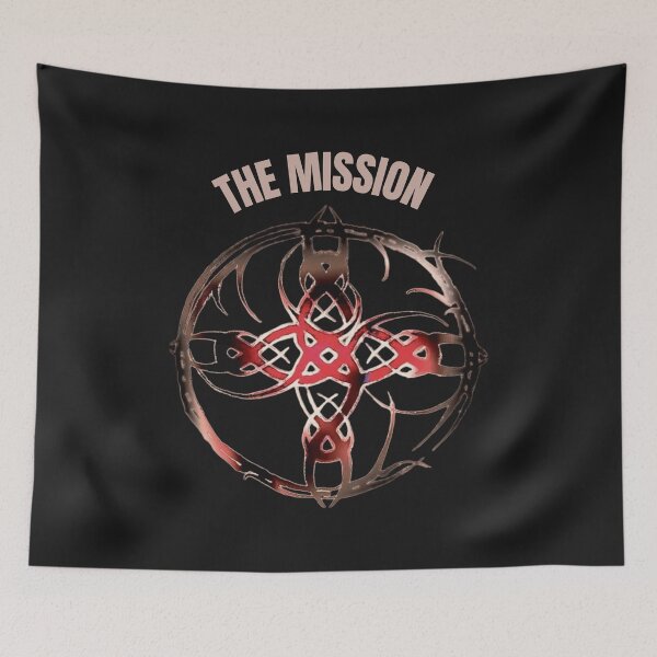 Item preview, THE MISSION, VINTAGE ART designed and sold by MetalRockProg.