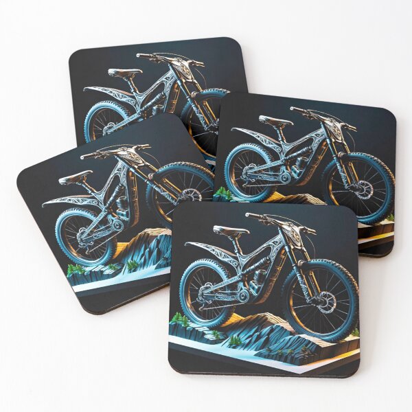 Item preview, Dark MTB Model Design – Rugged Mountains & Raw Power designed and sold by GrizzlyCollective.