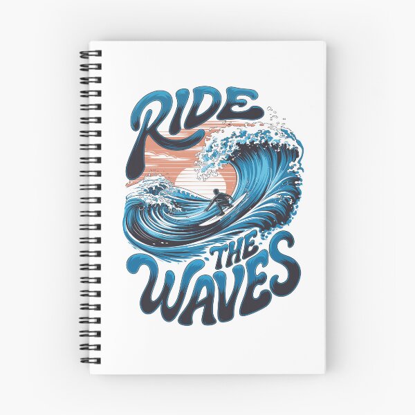 Item preview, Ride the Waves designed and sold by PaleWhaleStudio.