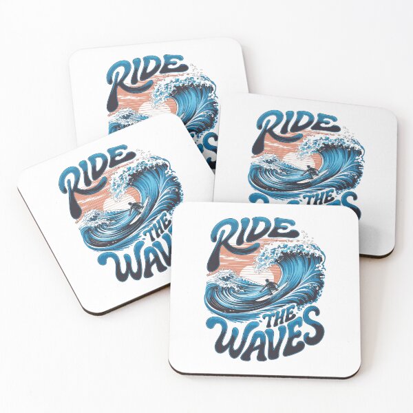 Item preview, Ride the Waves designed and sold by PaleWhaleStudio.