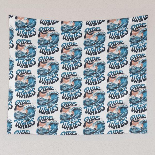 Item preview, Ride the Waves designed and sold by PaleWhaleStudio.