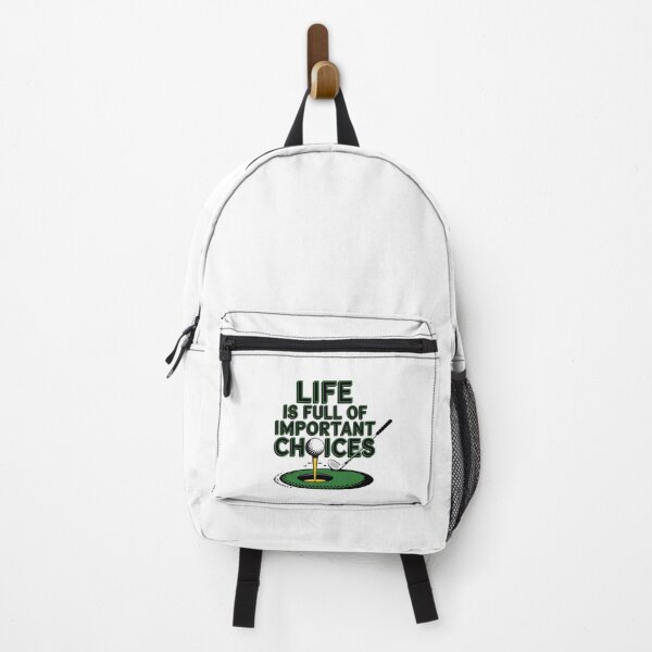 Item preview, Life is Full of Important Choices Golf designed and sold by Mateusz Majcherek.