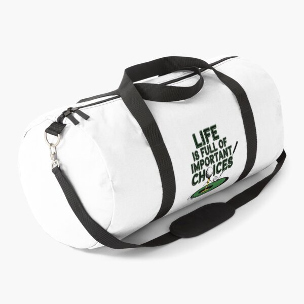 Item preview, Life is Full of Important Choices Golf designed and sold by Mateusz Majcherek.