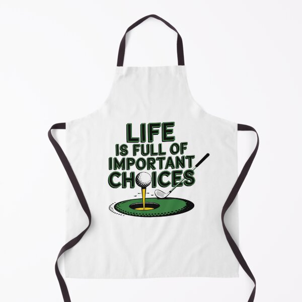 Item preview, Life is Full of Important Choices Golf designed and sold by Mateusz Majcherek.