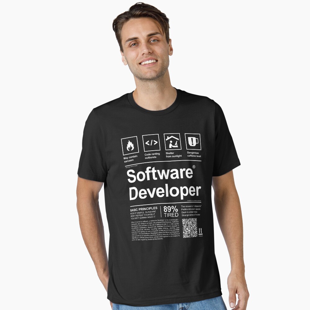 Item preview, Essential T-Shirt designed and sold by officegeekshop.