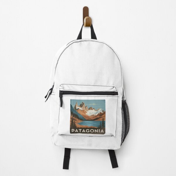 Item preview, Vintage-Style Patagonia Travel Poster designed and sold by Mateusz Majcherek.