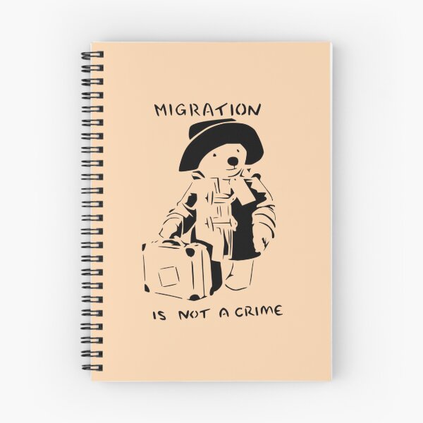 Item preview, Banksy Style - Migration is not a crime designed and sold by 123ks.