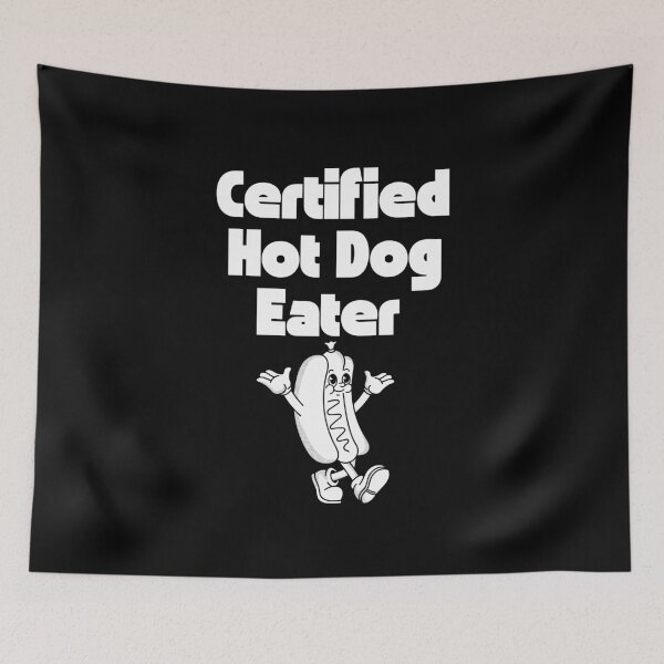 Item preview, Certified Hot Dog Eater Funny BBQ Cookout Shirt designed and sold by IceBathDESIGNS.