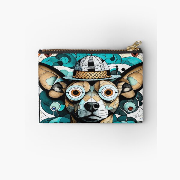 Item preview, Funny Artistic Dog with Hat designed and sold by Artistic Trio  Design.