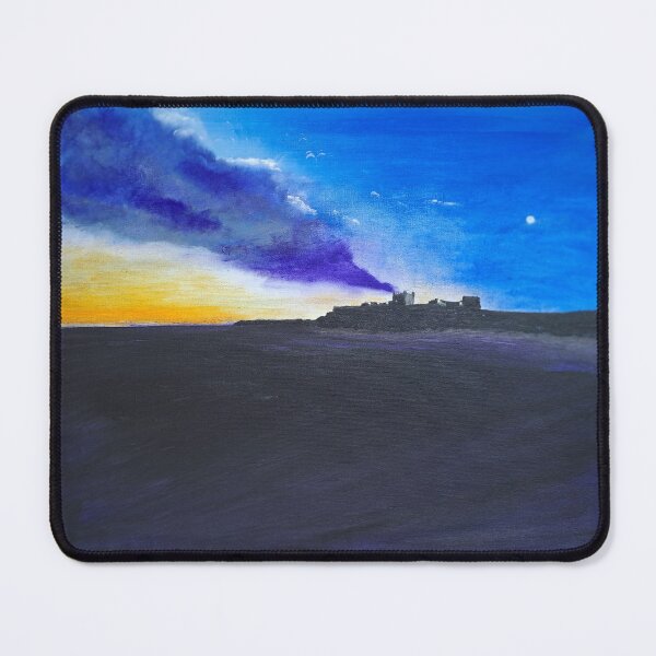 Item preview, Sunrise at Bamburgh designed and sold by LizzieCardigan2.
