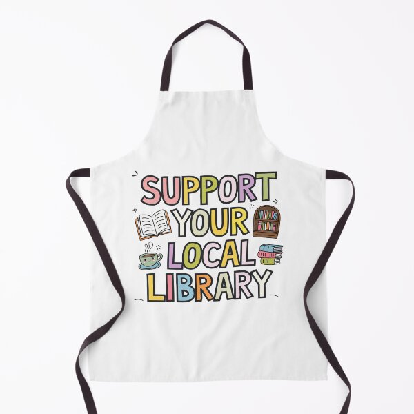 Item preview, Support Your Local Library designed and sold by Mateusz Majcherek.