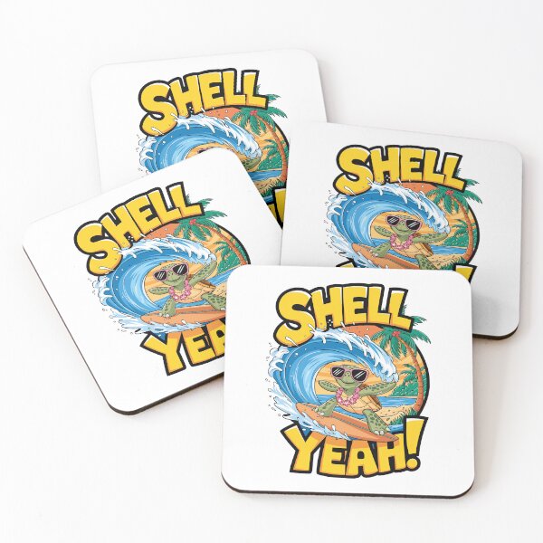 Item preview, Shell Yeah! designed and sold by PaleWhaleStudio.