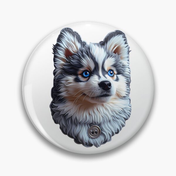 Item preview, Pomsky Patch designed and sold by BHC-P.