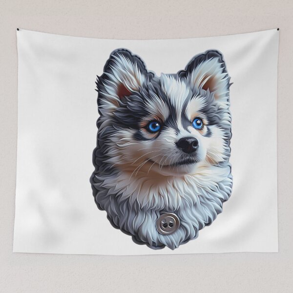 Item preview, Pomsky Patch designed and sold by BHC-P.