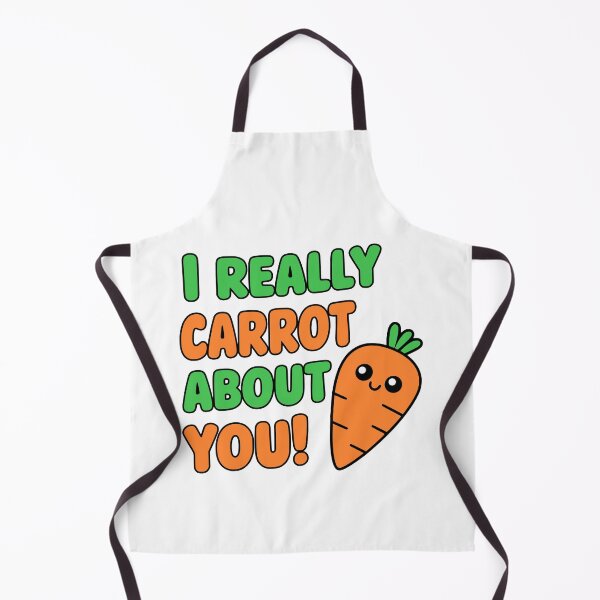Item preview, I Really Carrot About You! Cute Carrot Puns designed and sold by PMCreative.