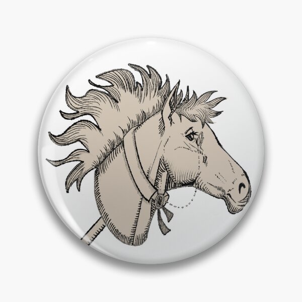 Item preview, Woodcut Fancy Horse  designed and sold by Lemonelyyy.