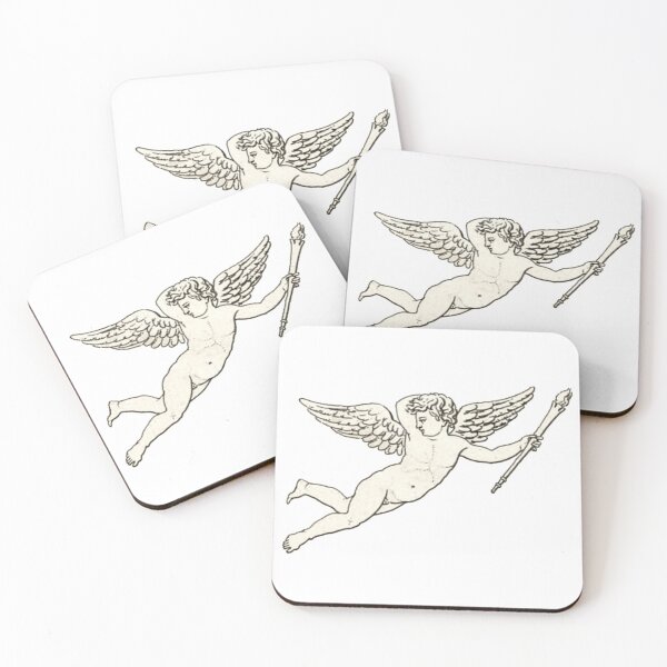 Item preview, Flying Cupid with Staff designed and sold by HawthorneFlame.
