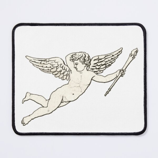 Item preview, Flying Cupid with Staff designed and sold by HawthorneFlame.