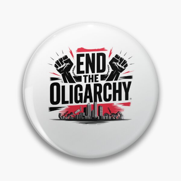 Item preview, end the oligarchy designed and sold by Mateusz Majcherek.