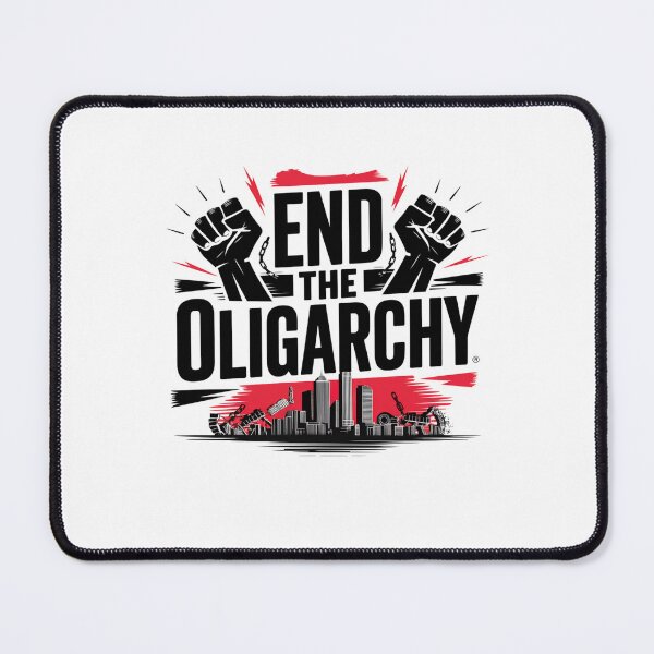 Item preview, end the oligarchy designed and sold by Mateusz Majcherek.