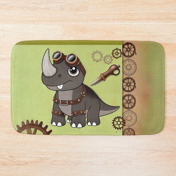 Item preview, Steampunk Uintatherium designed and sold by Sillytoe.