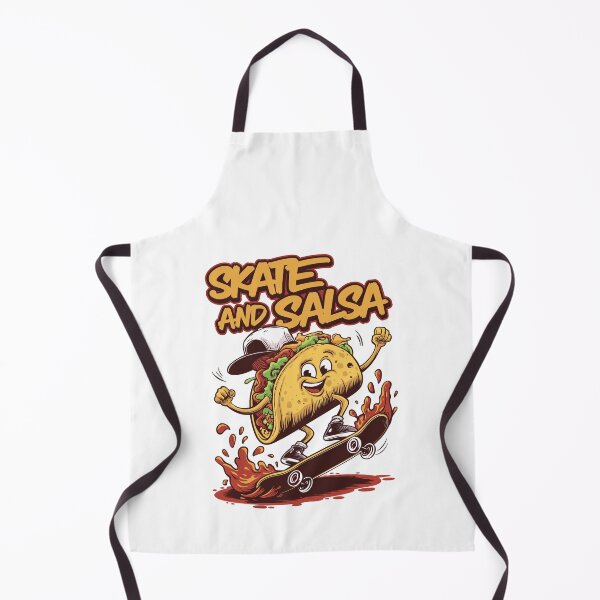 Item preview, Skate And Salsa designed and sold by PaleWhaleStudio.