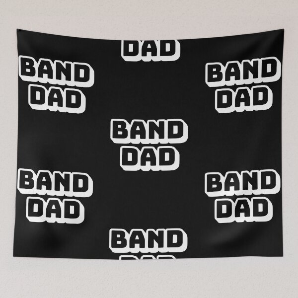 Item preview, Band dad, cool dad design designed and sold by Merchattack.