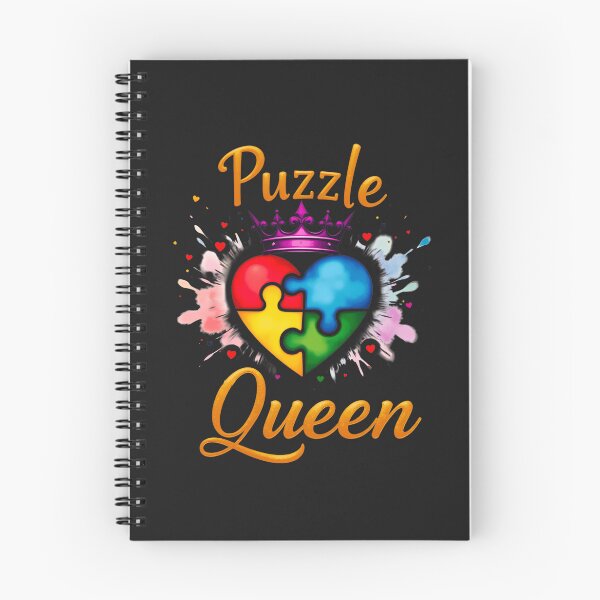 Item preview, Puzzle Queen: Reigning With A Royal Crown And A Love For Puzzles designed and sold by elynne9.