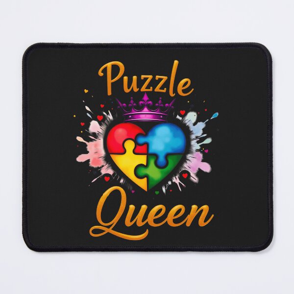 Item preview, Puzzle Queen: Reigning With A Royal Crown And A Love For Puzzles designed and sold by elynne9.