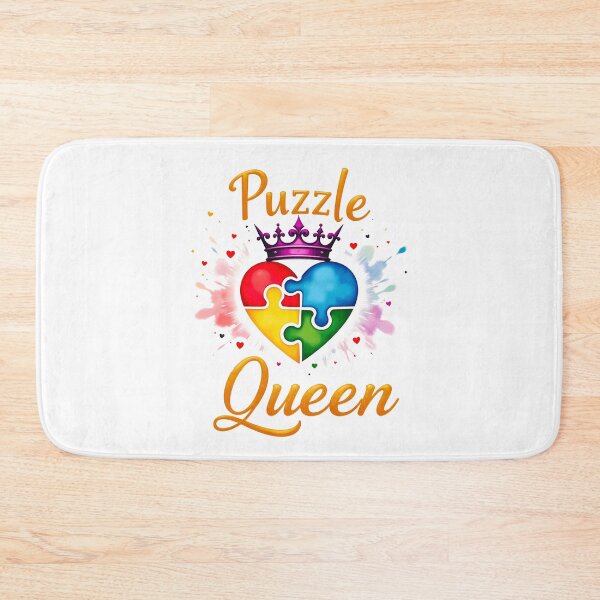Item preview, Puzzle Queen: Reigning With A Royal Crown And A Love For Puzzles designed and sold by elynne9.