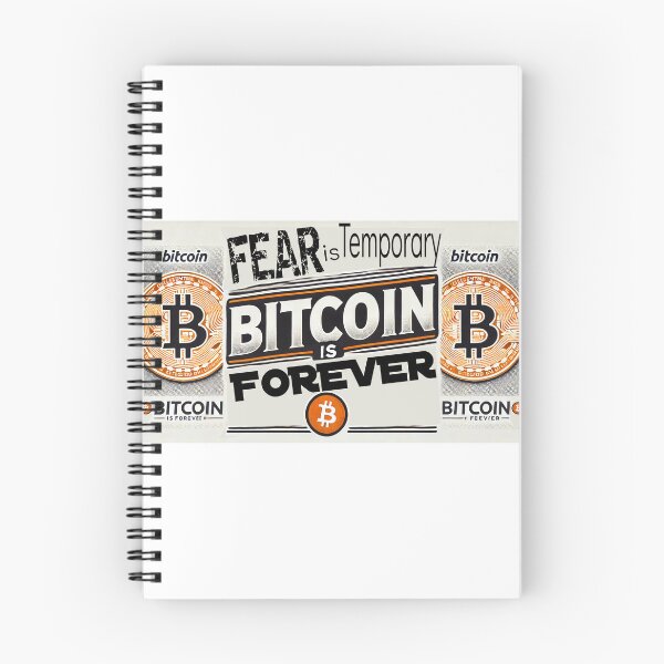 Item preview, The Crypto wave - Fear is temporary ! designed and sold by GiftGuruIdeas.