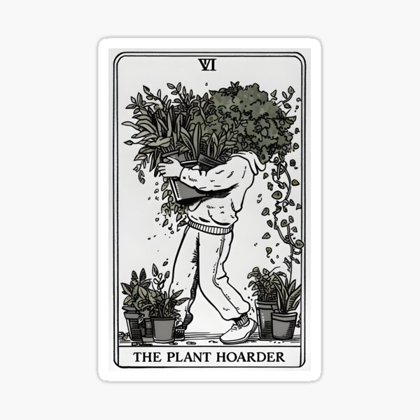 Item preview, Plant Hoarder Tarot designed and sold by KayTDesign.