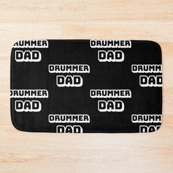 Item preview, Drummer dad, cool dad design designed and sold by Merchattack.