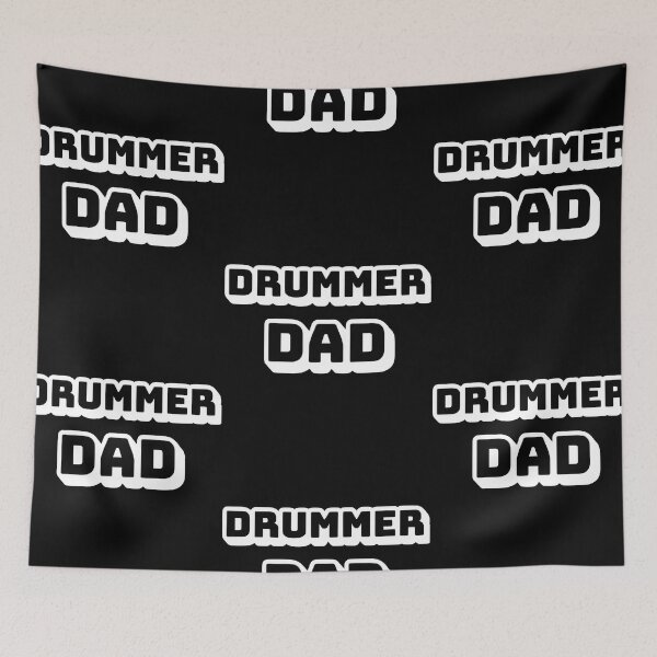 Item preview, Drummer dad, cool dad design designed and sold by Merchattack.
