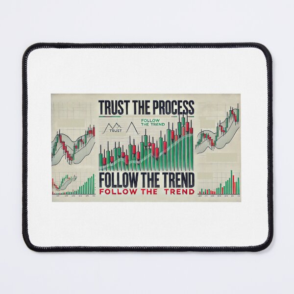 Item preview, The Crypto wave - Trust the process follow the trend ! designed and sold by GiftGuruIdeas.
