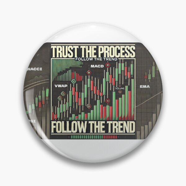 Item preview, The Crypto wave - Trust the process follow the trend !! designed and sold by GiftGuruIdeas.