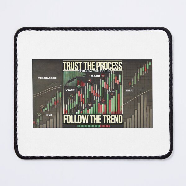 Item preview, The Crypto wave - Trust the process follow the trend !! designed and sold by GiftGuruIdeas.