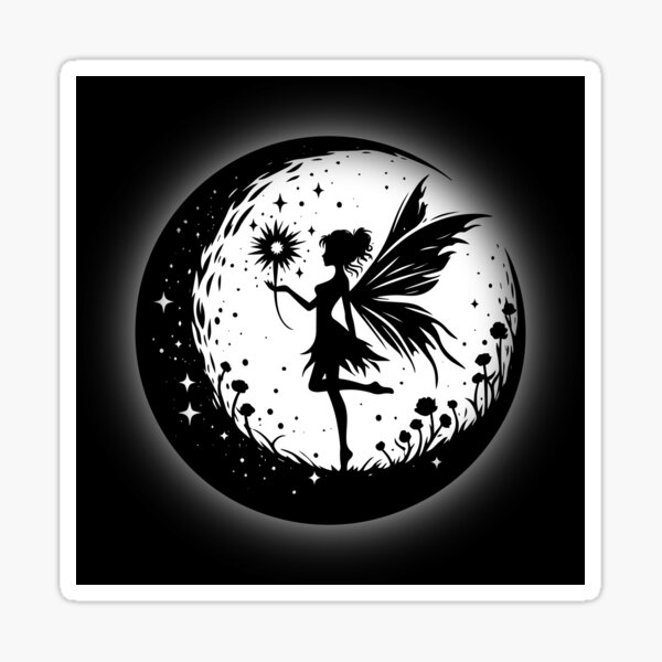 Vista previa del artículo con la obra «LUNA DE HADAS 5», diseñado y vendido por Gardens of Fae.