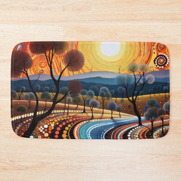Item preview, Aboriginal Authentic Art - Wonderful Sunny Day designed and sold by GrinGalore.