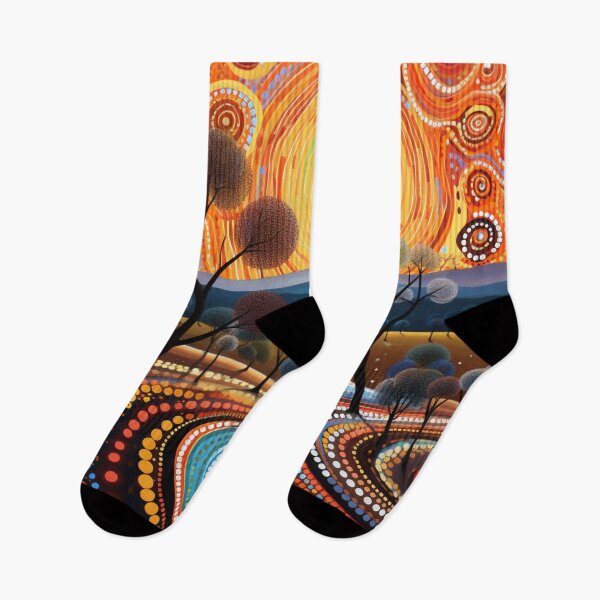 Item preview, Aboriginal Authentic Art - Wonderful Sunny Day designed and sold by GrinGalore.