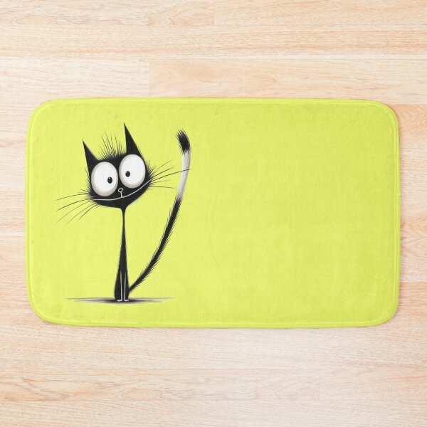 Item preview, Funny black cat with a long neck. designed and sold by MagelliShop.