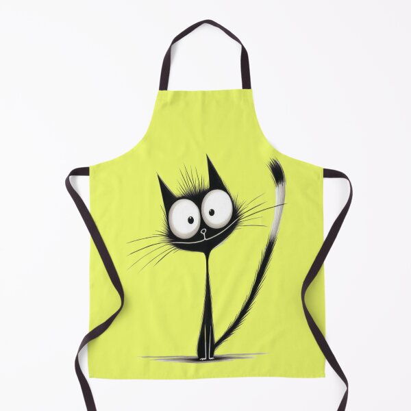 Item preview, Funny black cat with a long neck. designed and sold by MagelliShop.